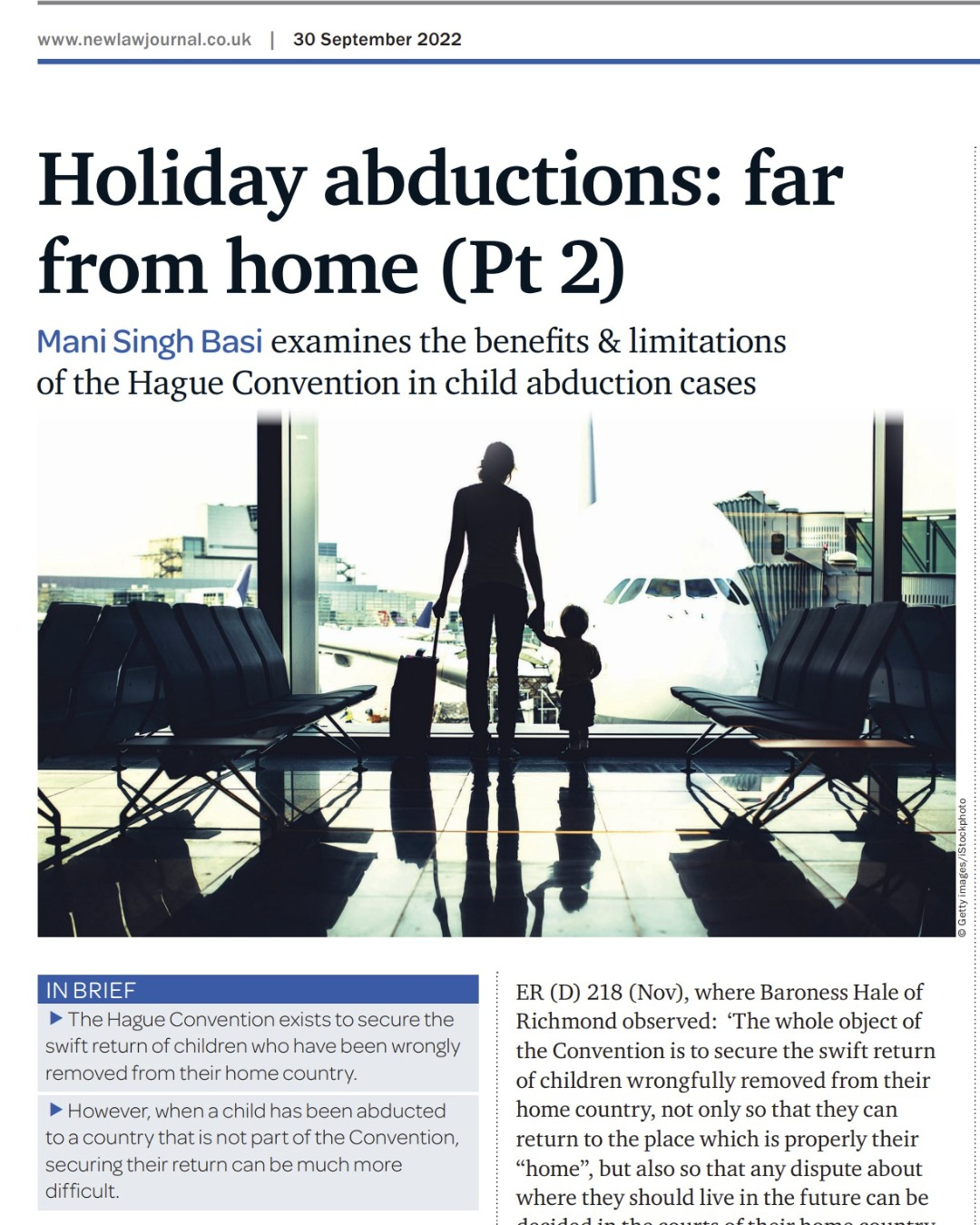 Holiday abductions 2